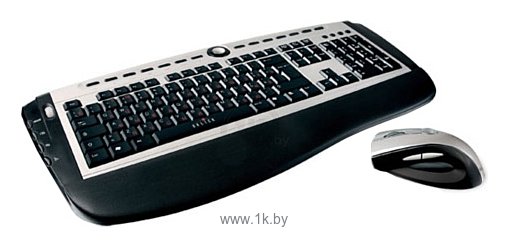 Фотографии Oklick 860M Cordless Multimedia Keyboard and Laser Mouse black USB
