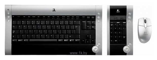 Фотографии Logitech diNovo Cordless Desktop for Notebooks black USB