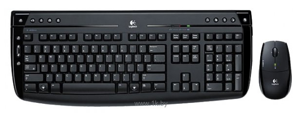 Фотографии Logitech Pro 2400 Cordless Desktop black USB