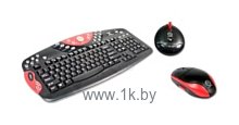 Фотографии Thermaltake Xaser RF Wireless Office Keyboard and Mouse A2209 black PS/2