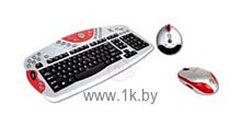 Фотографии Thermaltake Xaser RF Wireless Office Keyboard and Mouse A2210 Silver PS/2