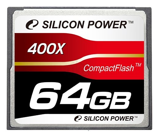 Фотографии Silicon Power 400X Professional Compact Flash Card 64GB