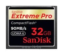Фотографии Sandisk Extreme Pro CompactFlash 90MB/s 32Gb