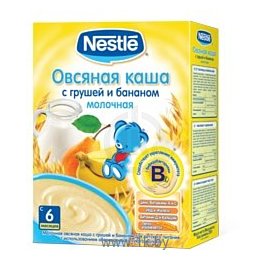 Фотографии Nestle Овсяная молочная с грушей и бананом, 250 г