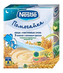 Фотографии Nestle Помогайка 5 Злаков с липовым цветом, 200 г