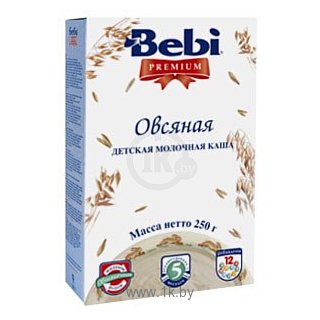 Фотографии Bebi Premium Овсяная, 250 г
