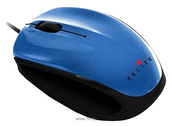 Фотографии Oklick 530S Optical Mouse Blue-black USB