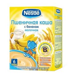 Фотографии Nestle Пшеничная с бананом молочная, 250 г