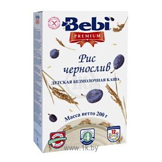 Фотографии Bebi Premium Рис чернослив, 200 г