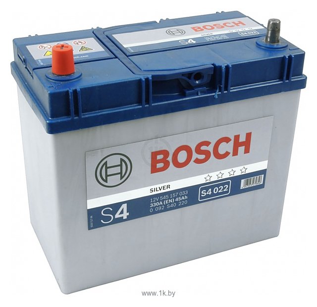 Фотографии Bosch S4 Silver S4022 545157033 (45Ah)