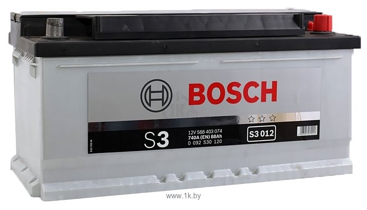 Фотографии Bosch S3 S3012 588403074 (88Ah)