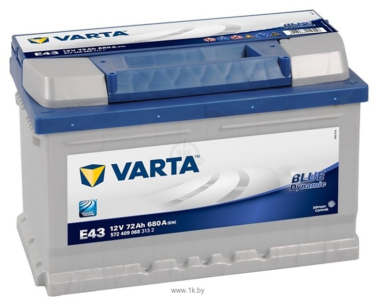 Фотографии VARTA BLUE Dynamic E43 572409068 (72Ah)