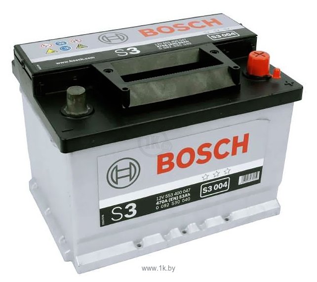 Фотографии Bosch S3 S3004 553400047 (53Ah)