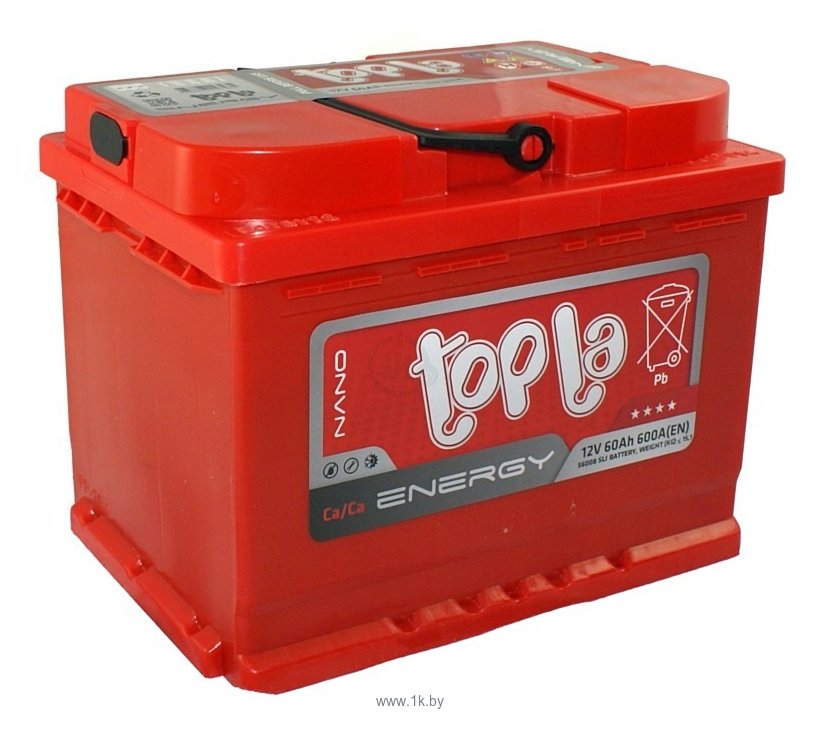 Фотографии Topla ENERGY L (60Ah) (108160)