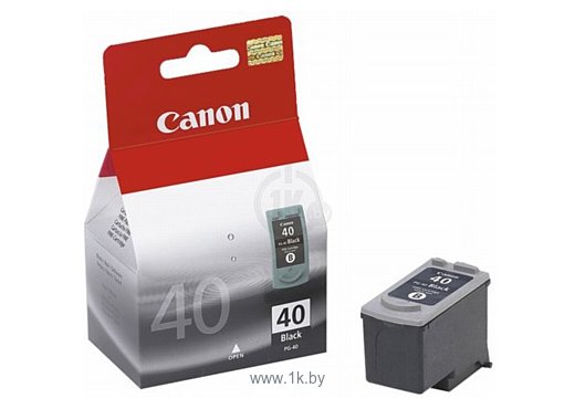 Фотографии Canon PG-40 Black