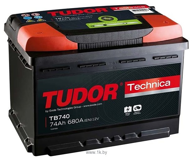Фотографии Tudor Technica 55 L (55Ah)