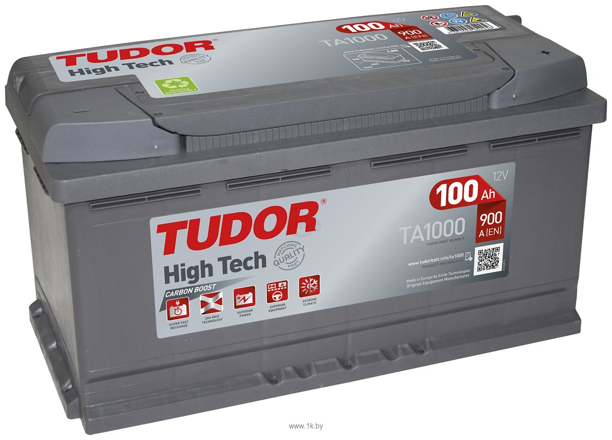 Фотографии Tudor High Tech TA1000 (100Ah)