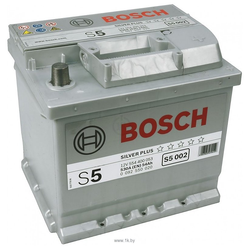 Фотографии Bosch S5 Silver Plus S5002 554400053 (54Ah)