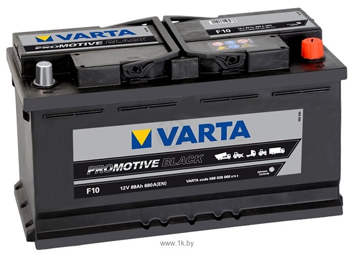 Фотографии VARTA PROmotive Black F10 588038068 (88Ah)
