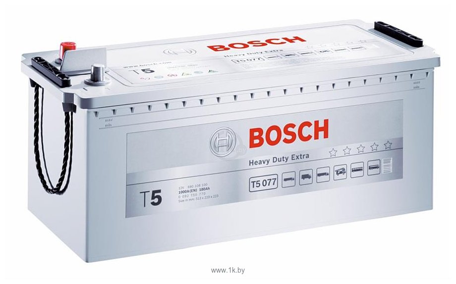 Фотографии Bosch T5 HDE T5077 680108100 (180Ah)