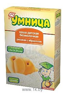 Фотографии УМНИЦА Рисовая с абрикосом, 250 г