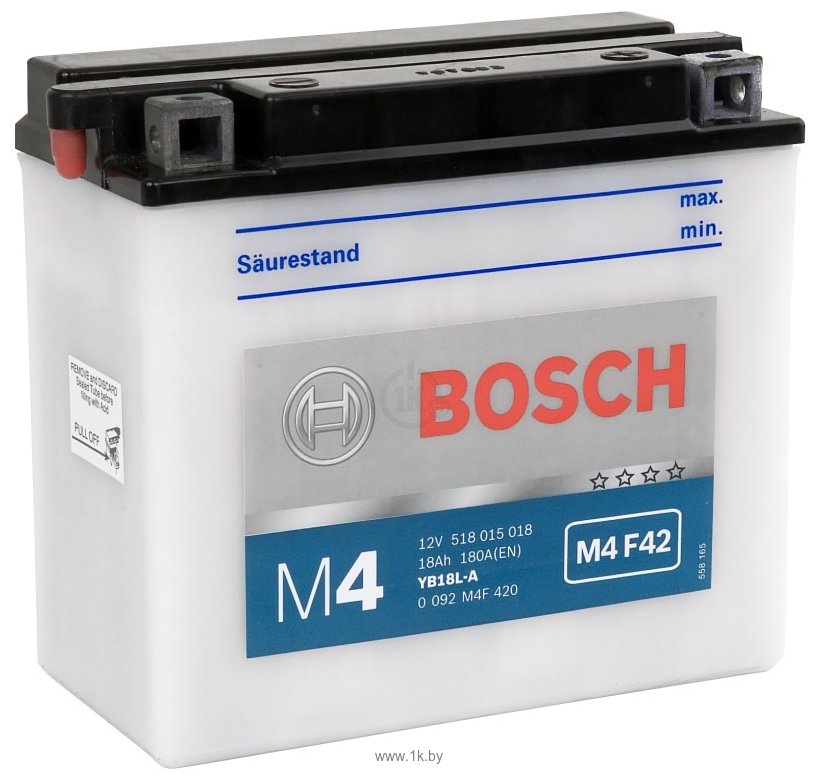 Фотографии Bosch M4 Fresh Pack M4F42 518015018 (18Ah)