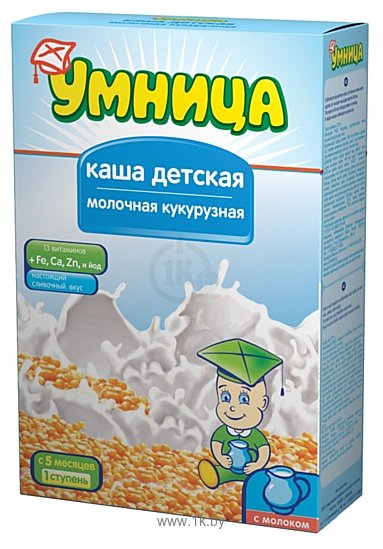 Фотографии УМНИЦА Молочная кукурузная, 250 г