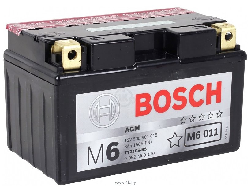 Фотографии Bosch M6 AGM M6011 508901015 (8Ah)
