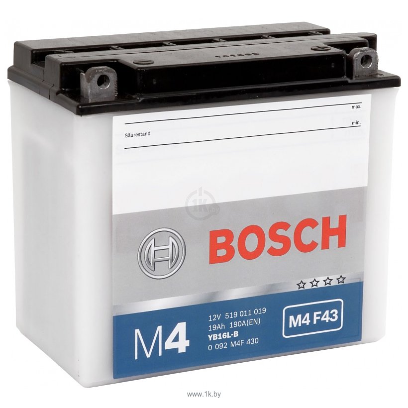 Фотографии Bosch M4 Fresh Pack M4F43 519011019 (19Ah)