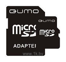 Фотографии Qumo microSDHC class 4 4GB + SD adapter