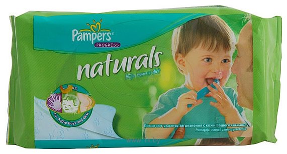 Фотографии Pampers Naturals, 63 шт