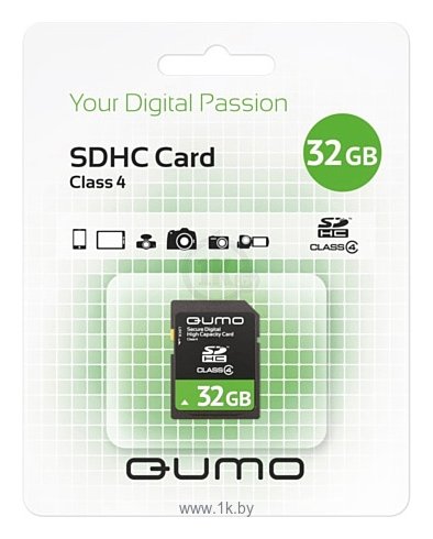 Фотографии Qumo SDHC Card 32Gb Class 4