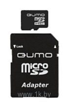 Фотографии Qumo microSDHC class 10 16GB + SD adapter