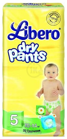 Фотографии Libero Dry Pants Maxi Plus 5 (10-14 кг) 32 шт