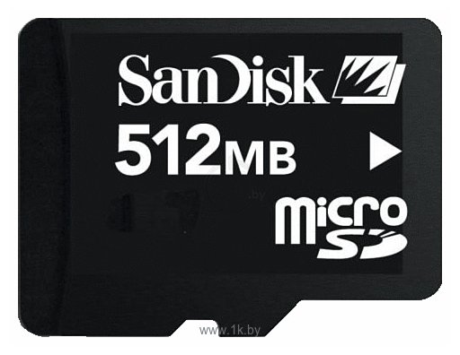 Фотографии Sandisk microSD 512Mb