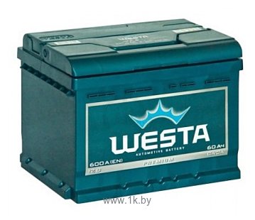 Фотографии Westa Premium 6СТ-60 АЗ (60Ah)