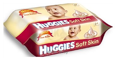 Фотографии HUGGIES Soft skin, 64 шт