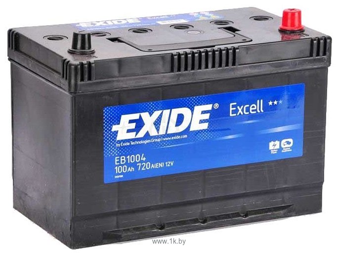 Фотографии Exide Excell 100 (100Ah) EB1004