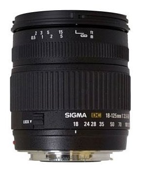 Фотографии Sigma AF 18-125mm f/3.5-5.6 DC Sigma SA