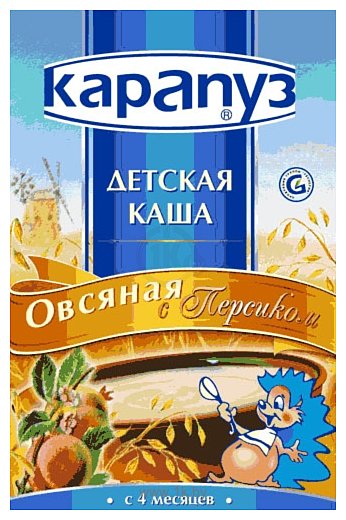 Фотографии Карапуз Овсяная с персиком, 250 г