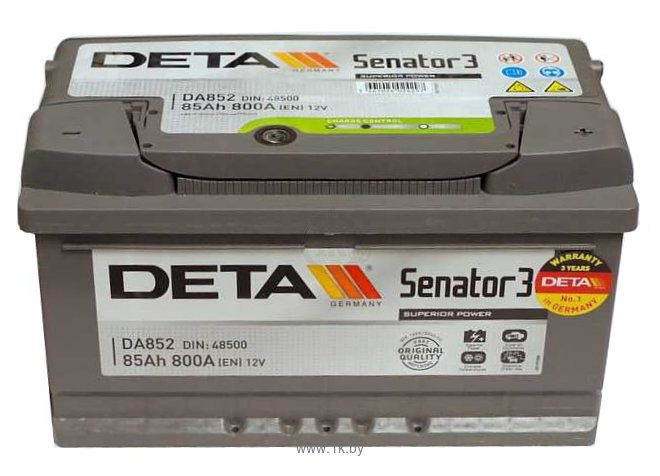 Фотографии Deta Senator 3 DA852 R (85Ah)