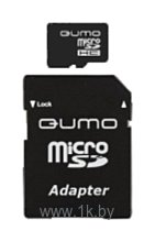 Фотографии Qumo microSDHC class 10 32GB + SD adapter