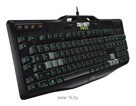 Фотографии Logitech Gaming Keyboard G105: Made for Call of Duty black USB