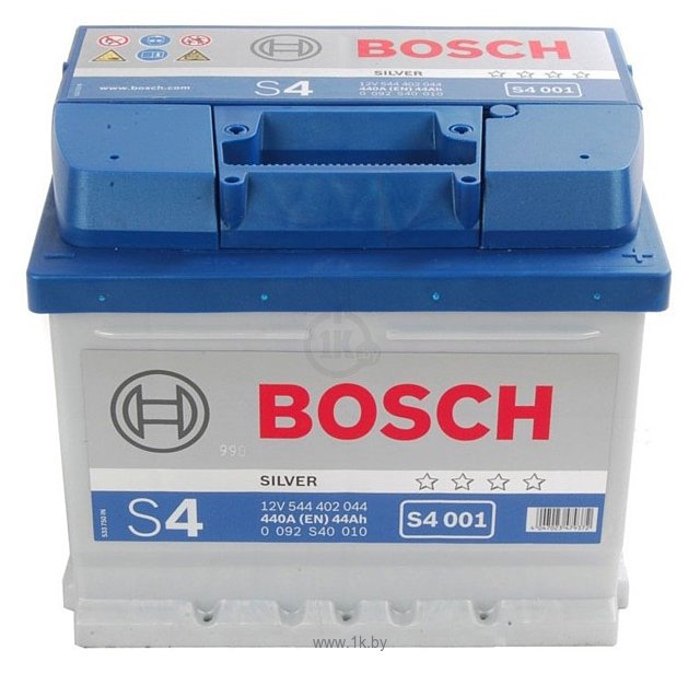 Фотографии Bosch S4 Silver S4001 544402044 (44Ah)