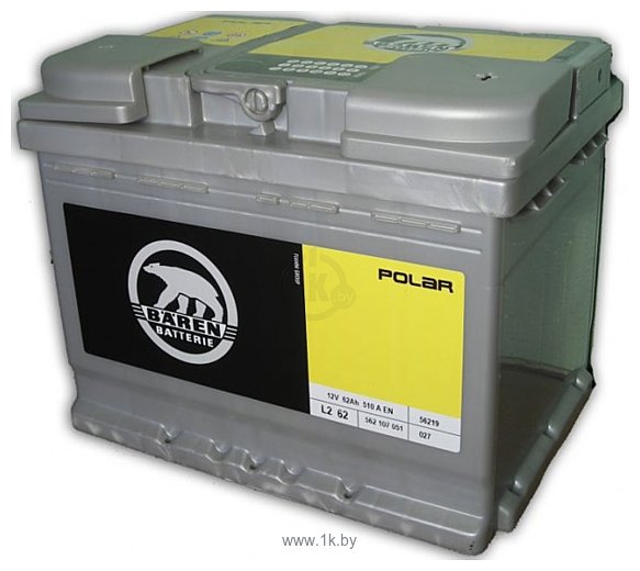 Фотографии Baren Polar 562107051 (62Ah)