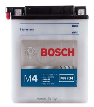 Фотографии Bosch M4 Fresh Pack M4F34 514011014 (14Ah)