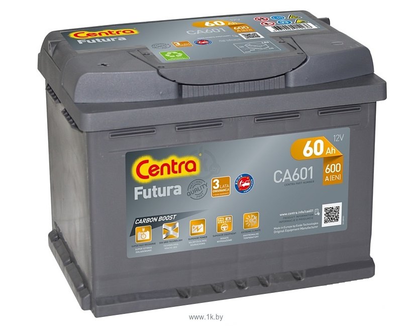 Фотографии Centra Futura CA602 (60Ah)