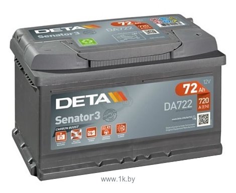 Фотографии Deta Senator 3 DA722 R (72Ah)