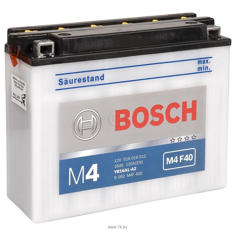 Фотографии Bosch M4 Fresh Pack M4F40 516016012 (16Ah)