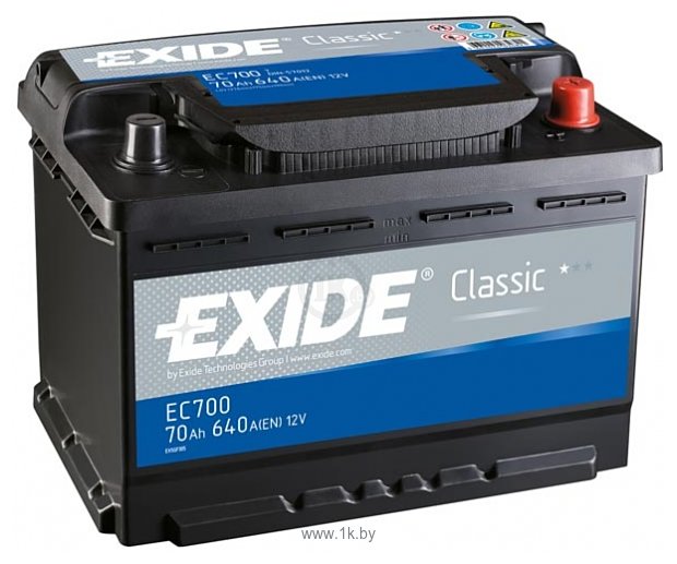 Фотографии Exide Classic EC400 R+ (40Ah)